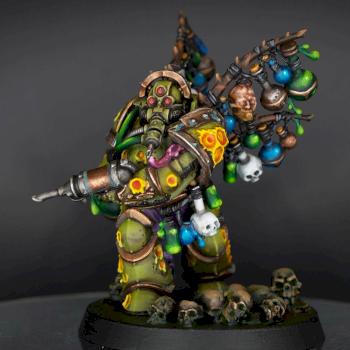 Death Guard Biologus Putrifier by wargear workshop