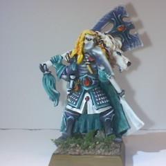 High Elf Korhil, Captain of the White Lions by Skull Basha Studio