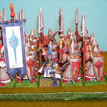 High elf spearmen by Hotrod