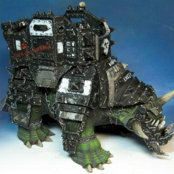 Squiggoth ork by bubupowa