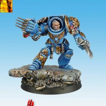 Space Marines Ultramarines Terminator by MiG