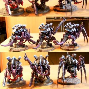 Tyranid Carnifexes by Zoolika