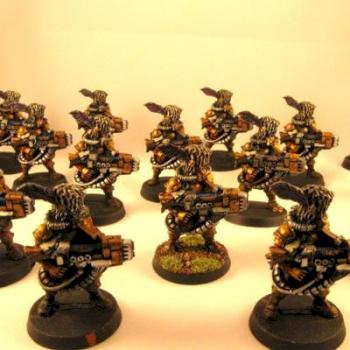 Vostroyans (Plasma Guns) by PainterSarah