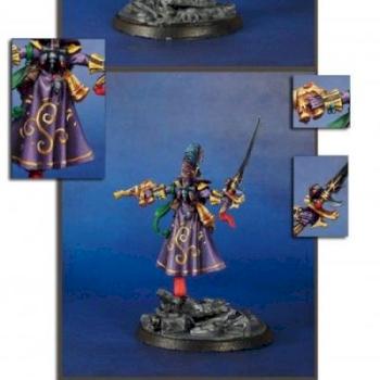 WARHAMMER 40K- ELDAR HARLEQUINS SQUAD by midgardmodels