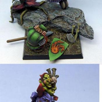 Goblin on Squig by Neophytus