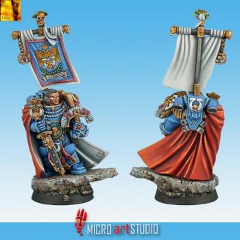 Space Marines Ultramarines Captain Sicarius by MiG