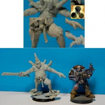 Heraldo de Nurgle // Herald of Nurgle by elelfokevaydiche