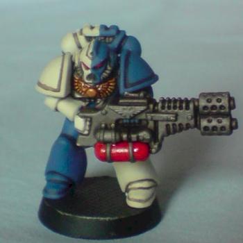 Space crusade Minis by Dennis Bryson