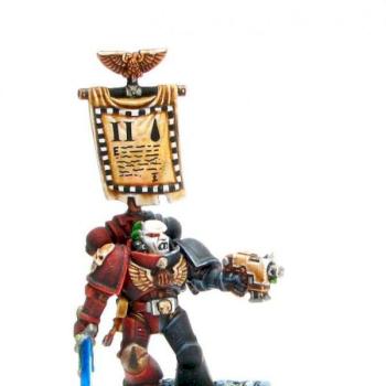 Blood Angels Captain by yeoldemodelshoppe