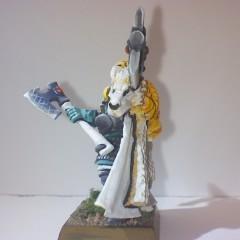 High Elf Korhil, Captain of the White Lions Pic #2 by Skull Basha Studio