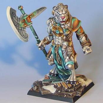 War Crow Cat Man on sculpted base by Wappellious