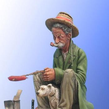 Le clochard (d'après Norman Rockwell) - The tramp by Celten