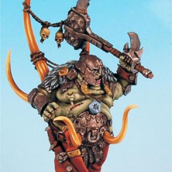Warhammer OK Ogre Maneater or Tyrant CONVERTED PAINTED by Scibor