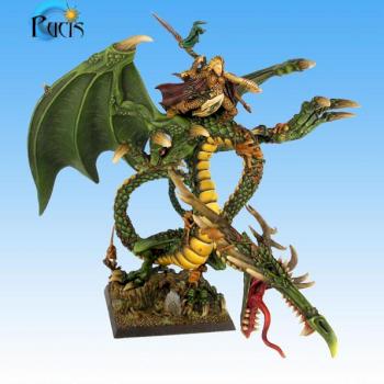 Wood elf dragon by pucis