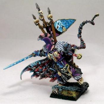 Slaanesh Chaos Lord on Foot by UberTek