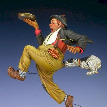 from a Norman Rockwell's drawing by Celten