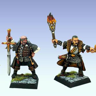 Mordheim Witchhunters Warband by leprechaun studio
