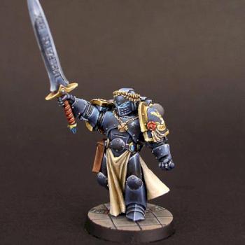 Space Marine Emperor's Champion by SaxonAngel