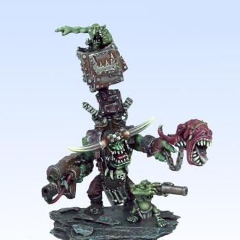 Ork Warboss by Brokenblade