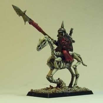 Monted Skeleton Knight by coolyjelly