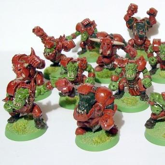 Orc Blood bowl team by E616