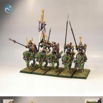 DARK ELF COLD ONE KNIGHTS by midgardmodels