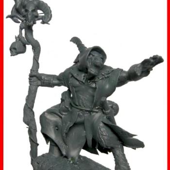 Warhammer fantasy Chaos Schamane Tiermenschen shaman by Beowahr