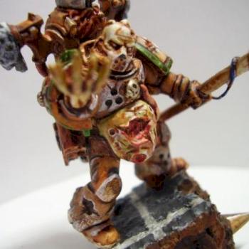 Nurgle sorcerer-converted,detail by Ragnar of Krieg