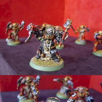 Blood Angels Chaplain Terminaitor by Loken