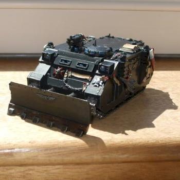 Black Templar Rhino by dave5387