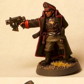 commissar with bolt pistol by Fade 13