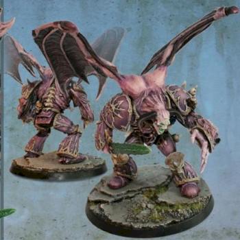 Daemon Prince of Slanesh by Piotrkov
