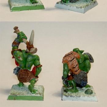 WIP Savage orcs by Muette
