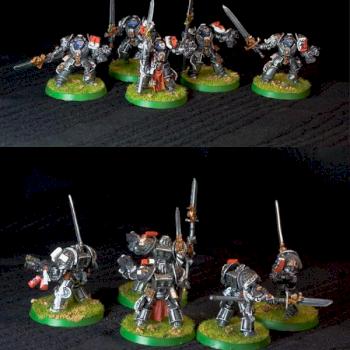 Grey knights terminators by SPINDLE