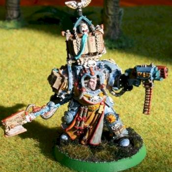 Space Marine Librarian Terminator by white aardvark
