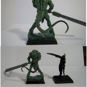 Saurus green with great weapon by Bertram