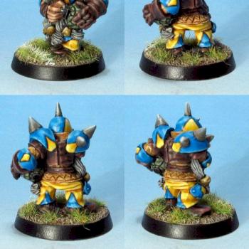 Boomer Eziasson - Bloodbowl starplayer by ptdesignstudio