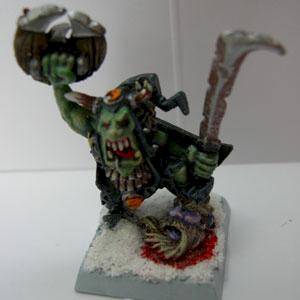Night Goblin Hero in snow by Puritan