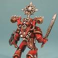 Khorne Chaos Marine Champion by Mudski