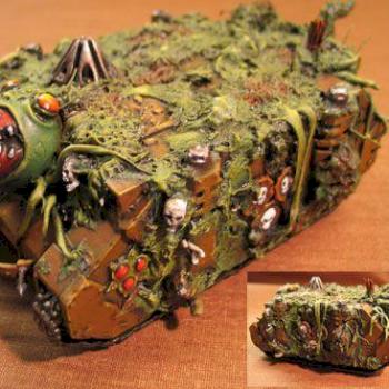 Nurgle Rhino by joppe