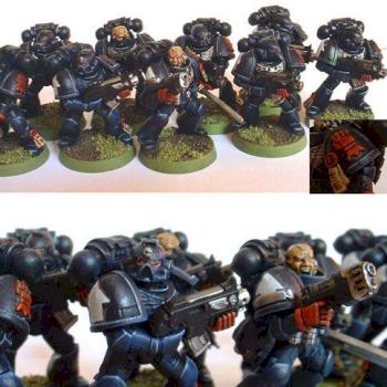 crimson fist squad by Nicks