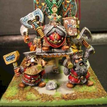 thorgrim roi des nains / dwarf king by bambi