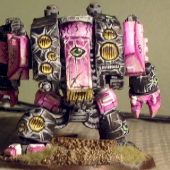 Slaanesh Dreadnaught by feyd