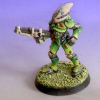 Eldar warrior warhammer, well painted! warhammer 40k by o0Dekker0o
