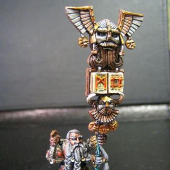 Grande bannière naine / Dwarf Standard Bearer by bambi