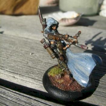 Eiryss the Mage Hunter of Ios- Warmachine by boblikesoup