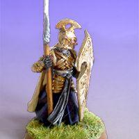 LOTR High Elf with spear warhammer , nicely painted! by o0Dekker0o