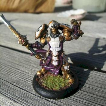 Knight Exemplar- Warmachine by boblikesoup