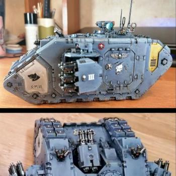 Space Wolves Land Raider Crusader by Sad_Dzen