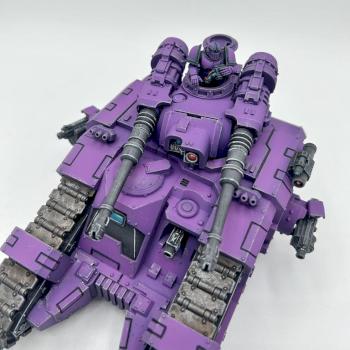 Emperor´s Children Sicaran Battle Tank Warhammer 40k The Horus Heresy by juanlurockerman